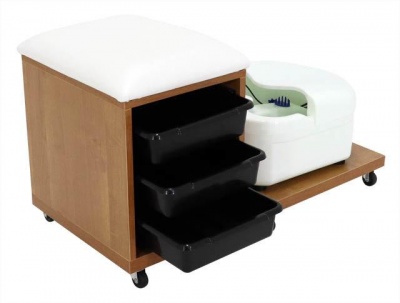 Тумба на колесах для педикюра LUISA-1 "Med-Mos" каталог магазина Склад Медтехники Тумба на колесах для педикюра LUISA-1 "Med-Mos" в магазине Склад Медтехники